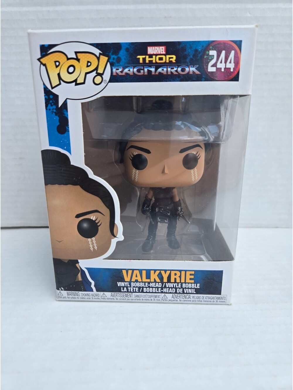 Funko Pop! Marvel Thor Ragnarok Valkyrie #244 Collectible Vinyl Bobble-Head